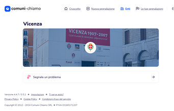 Accedi al portale Comuni-chiamo